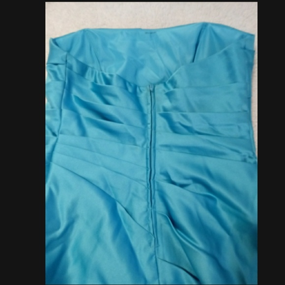 🌿DONATED🌿David's Bridal strapless dress - Picture 5 of 6